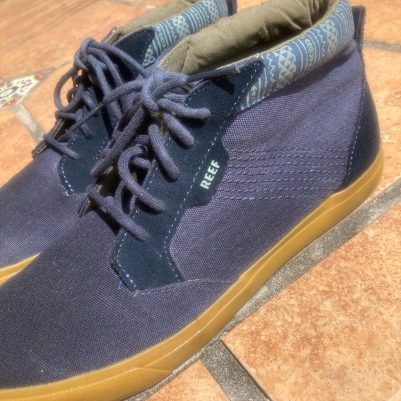 Reef Brazil brand men’s size11 blue desert boot - Picture 3 of 6